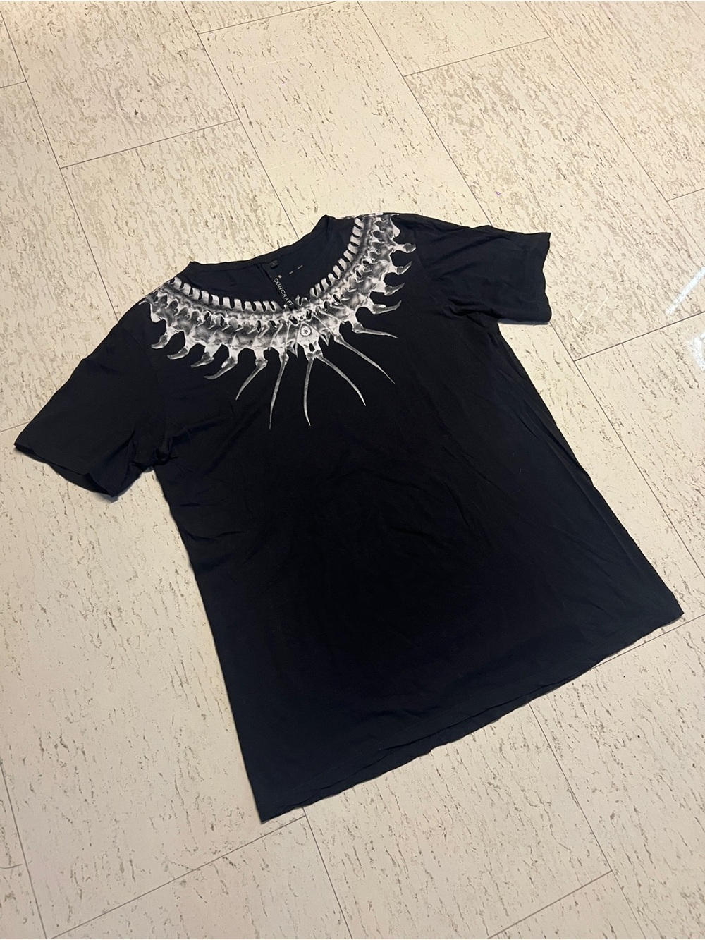[VINTAGE] [GRUNGE] Skingraft Vertebrae Graphic Lightweight T-Shirt